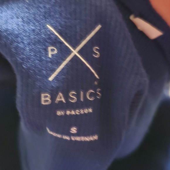 Pacsun royal blue spaghetti strap crop top - Picture 3 of 4